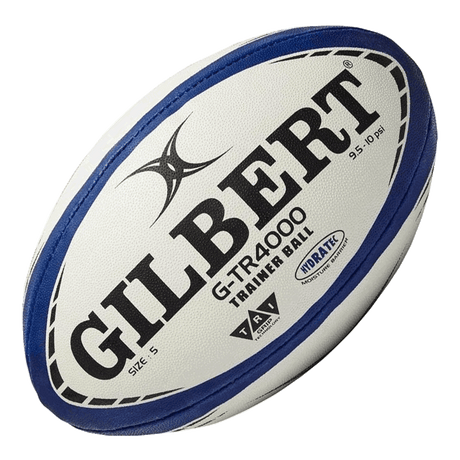 A Gilbert G-TR4000 Training Ball with the word Gilbert on it.