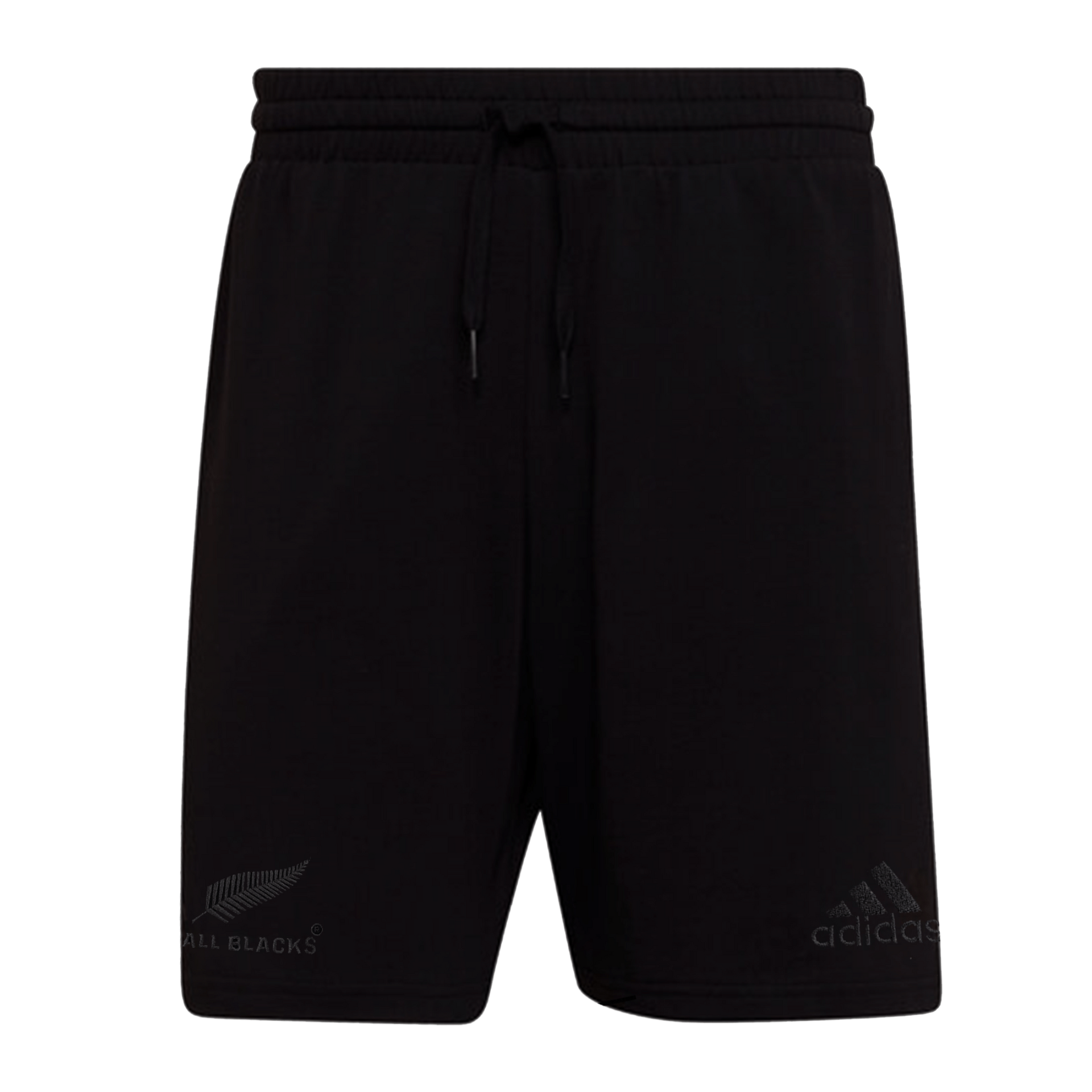 All Blacks Lifestyle Rugby Shorts by adidas New Zealand Rugby Cotton Poly Short Black World Rugby Shop