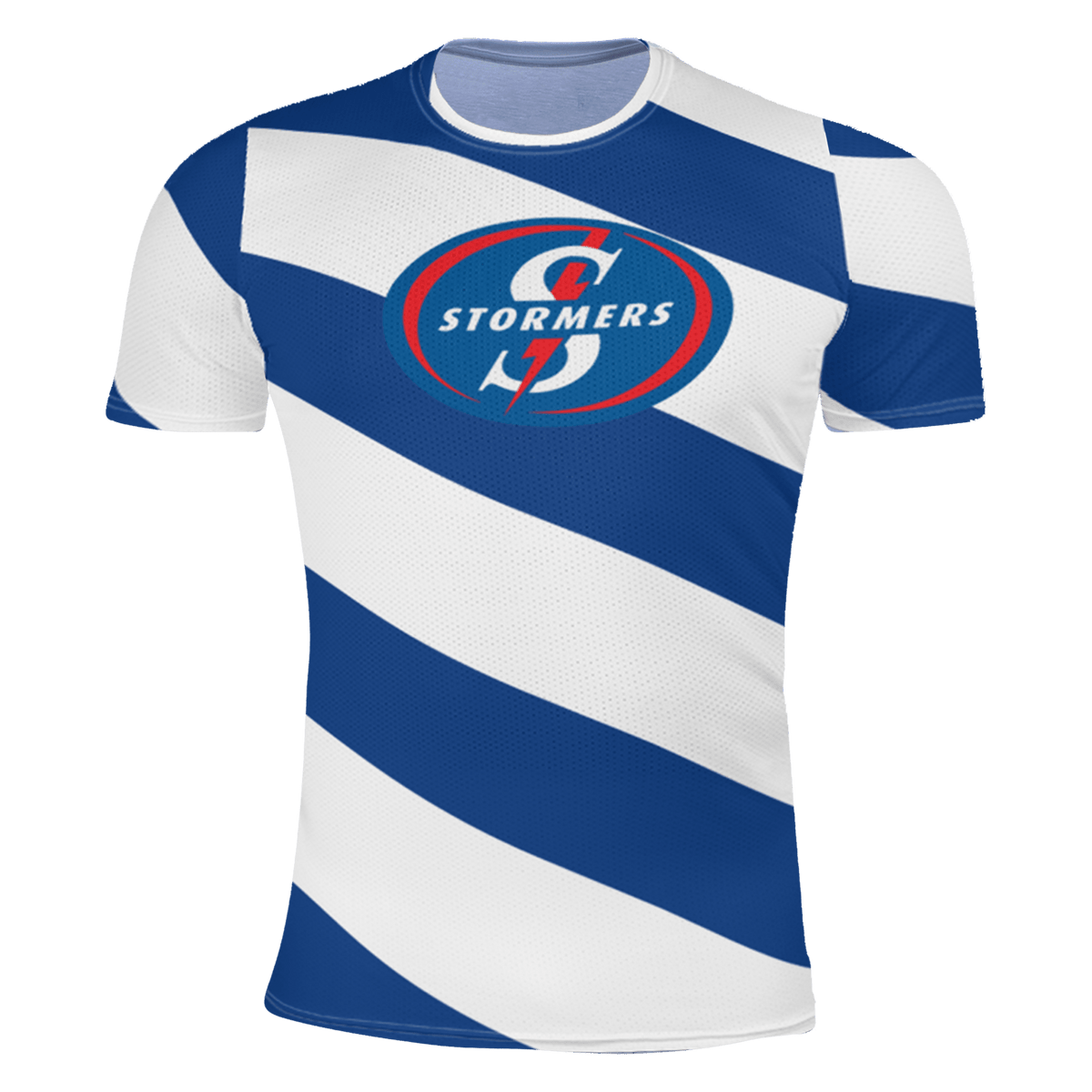 Stormers Rugby Striped Athletic T-Shirt | World Rugby Shop