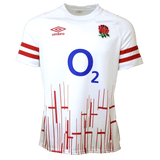 An Umbro rugby jersey with the number two on it.