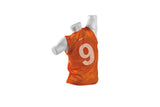 Orange Rugby Vest With Number 9 on Mannequin