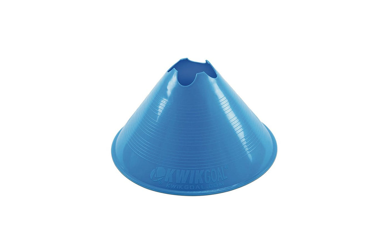 Blue Jumbo Disc Cones