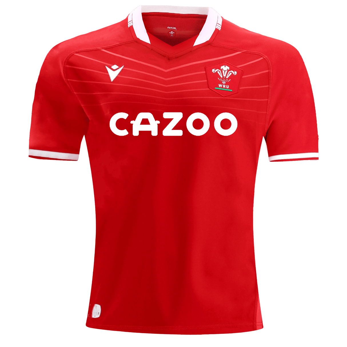 Wales Home Rugby Jersey 21/22 Official Macron