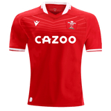 Wales Home Rugby Jersey 21/22 Official Macron