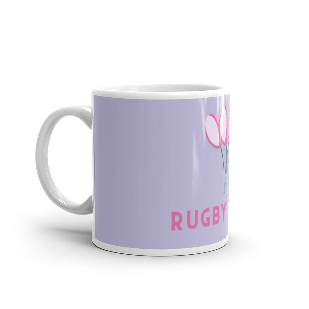 Rugby Mom Bouquet Lavender Mug - World Rugby Shop